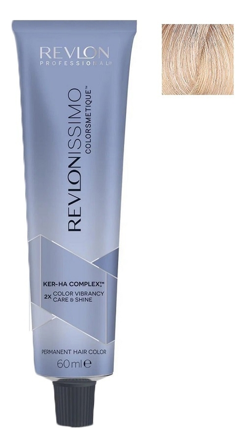 

Стойкая краска для волос Revlonissimo Colorsmetique Color & Care 60мл: 10 Очень сильно светлый блондин, Стойкая краска для волос Revlonissimo Colorsmetique Color & Care 60мл