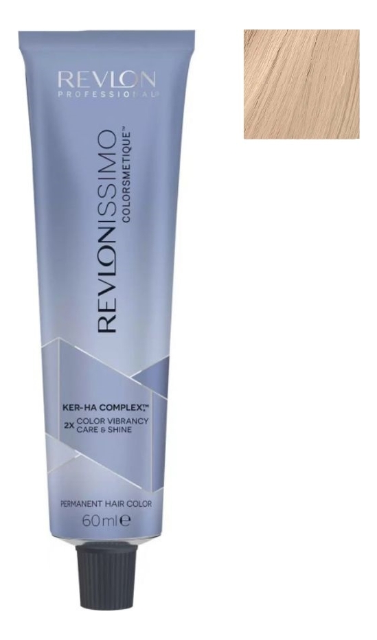 

Стойкая краска для волос Revlonissimo Colorsmetique Color & Care 60мл: 10.23 Очень сильно светлый блондин переливающийся-золотистый, Стойкая краска для волос Revlonissimo Colorsmetique Color & Care 60мл