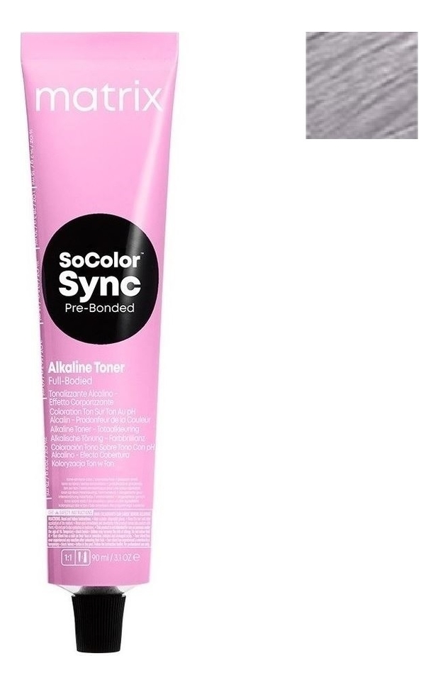 

Крем-краска для волос без аммиака SoColor Sync Pre-Bonded Toner 90мл: 8P, Крем-краска для волос без аммиака SoColor Sync Pre-Bonded Toner 90мл