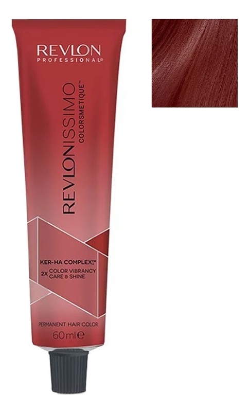 

Стойкая краска для волос Revlonissimo Colorsmetique Color & Care 60мл: 6.65 Темный блондин красно-махагоновый, Стойкая краска для волос Revlonissimo Colorsmetique Color & Care 60мл