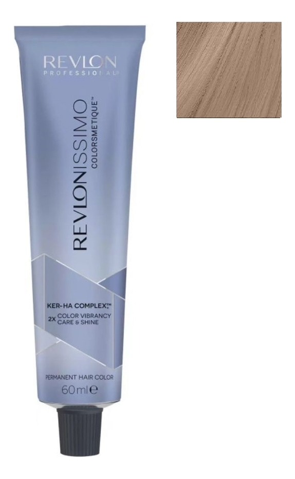 

Стойкая краска для волос Revlonissimo Colorsmetique Color & Care 60мл: 7.12 Блондин пепельно-переливающийся, Стойкая краска для волос Revlonissimo Colorsmetique Color & Care 60мл
