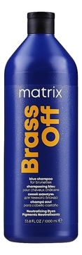 Шампунь для волос нейтрализующий желтизну Total Results Brass Off Color Obsessed Shampoo