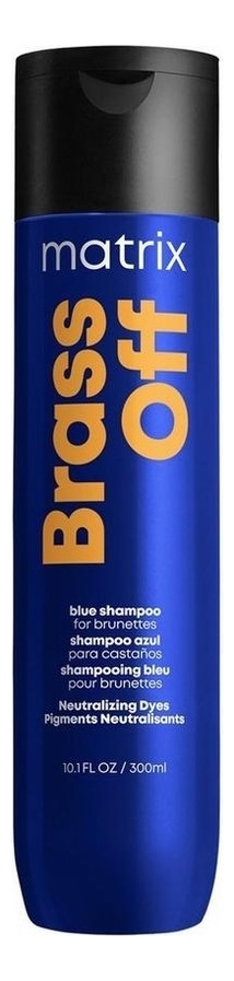 Шампунь для волос нейтрализующий желтизну Total Results Brass Off Color Obsessed Shampoo: Шампунь 300мл кондиционер для волос нейтрализующий желтизну total results brass off color obsessed conditioner кондиционер 300мл