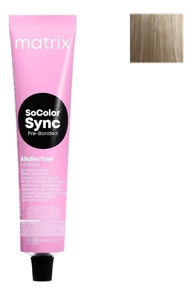 

Крем-краска для волос без аммиака SoColor Sync Pre-Bonded Toner 90мл: SPN, Крем-краска для волос без аммиака SoColor Sync Pre-Bonded Toner 90мл