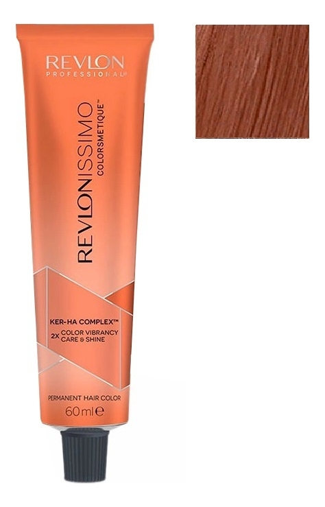 

Стойкая краска для волос Revlonissimo Colorsmetique Color & Care 60мл: 7.45 Блондин медно-махагоновый, Стойкая краска для волос Revlonissimo Colorsmetique Color & Care 60мл