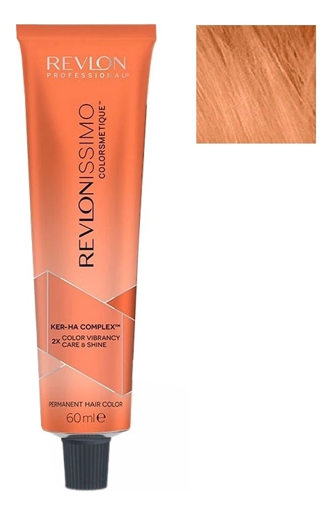 

Стойкая краска для волос Revlonissimo Colorsmetique Color & Care 60мл: 8.04 Светлый блондин естественно медный, Стойкая краска для волос Revlonissimo Colorsmetique Color & Care 60мл