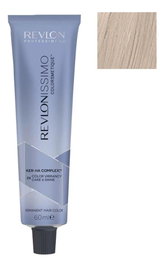 

Стойкая краска для волос Revlonissimo Colorsmetique Color & Care 60мл: 9.1 Очень светлый блондин пепельный, Стойкая краска для волос Revlonissimo Colorsmetique Color & Care 60мл