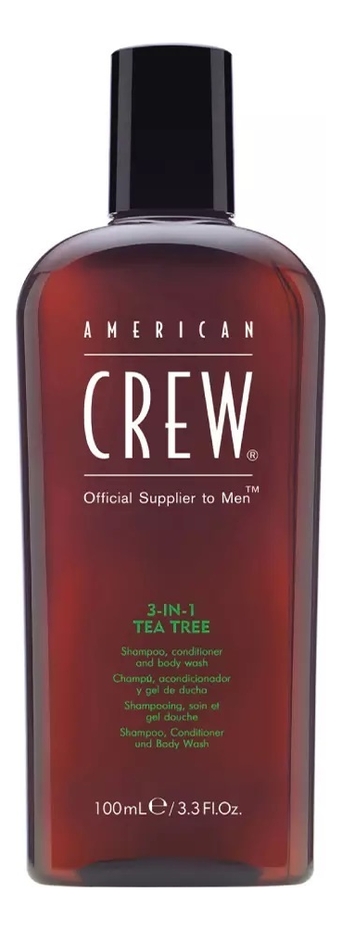

Средство по уходу за волосами и телом на основе чайного дерева 3-in-1 Tea Tree Shampoo, Conditioner and Body Wash: Средство 100мл, Средство по уходу за волосами и телом на основе чайного дерева 3-in-1 Tea Tree Shampoo, Conditioner and Body Wash