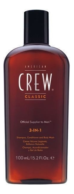 American Crew шампунь для волос 3 в 1 classic shampoo conditioner and ...