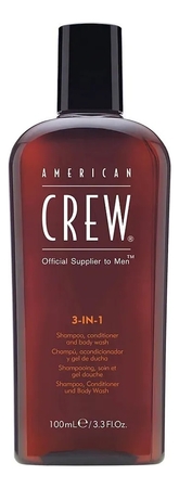 American Crew Шампунь для волос 3 в 1 Classic Shampoo Conditioner And Body Wash