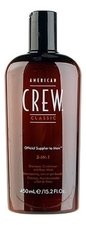 American Crew Шампунь для волос 3 в 1 Classic Shampoo Conditioner And Body Wash