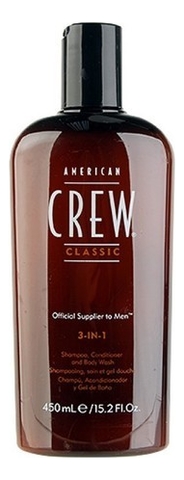 

Шампунь для волос 3 в 1 Classic Shampoo Conditioner And Body Wash: Шампунь 450мл, Шампунь для волос 3 в 1 Classic Shampoo Conditioner And Body Wash