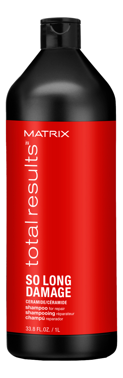 

Шампунь для ослабленных волос с керамидами Total Results So Long Damage Ceramide Shampoo: Шампунь 1000мл, Шампунь для ослабленных волос с керамидами Total Results So Long Damage Ceramide Shampoo