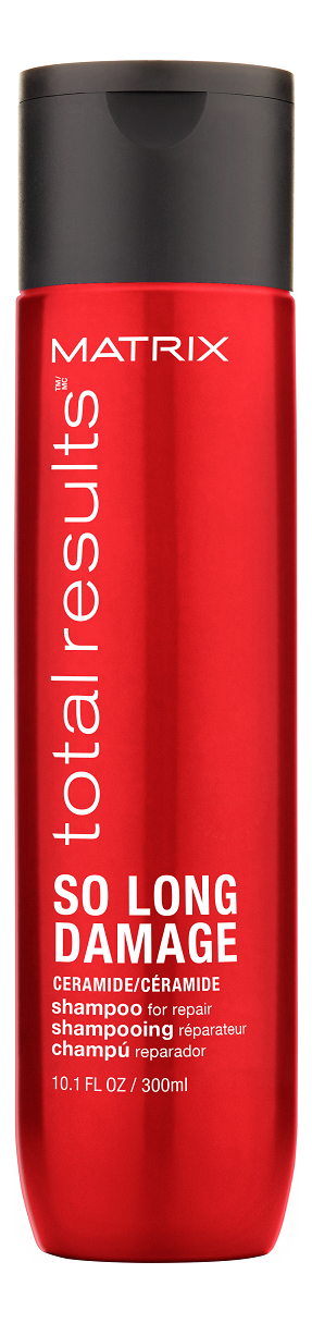 

Шампунь для ослабленных волос с керамидами Total Results So Long Damage Ceramide Shampoo: Шампунь 300мл, Шампунь для ослабленных волос с керамидами Total Results So Long Damage Ceramide Shampoo