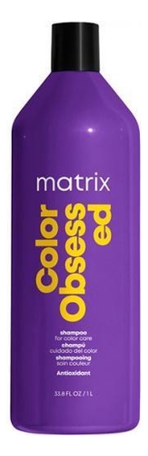 Шампунь для волос с антиоксидантами Total Results Color Obsessed Antioxidant Shampoo: Шампунь 1000мл