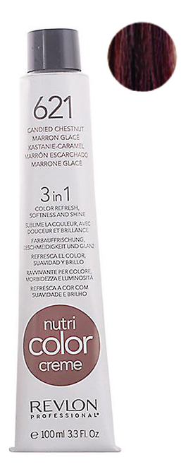 

Краска для волос Nutri Color Creme 621 Candied Chestnut: Краска 100мл, Краска для волос Nutri Color Creme 621 Candied Chestnut