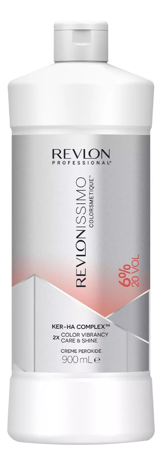 цена Кремообразный окислитель для краски Revlonissimo Creme Peroxide 900мл: Окислитель 6%