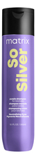 MATRIX Шампунь для волос нейтрализующий желтизну Total Results So Silver Color Obsessed Shampoo 300мл
