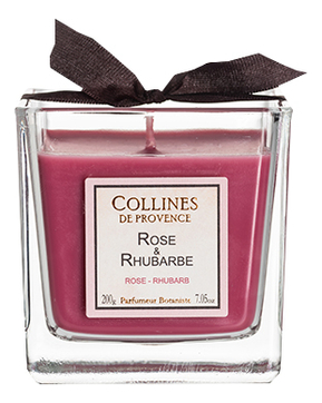 Ароматическая свеча Rosa-Rhubarb