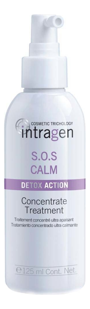 

Крем-cыворотка для чувствствительной кожи головы Intragen SOS Calm Treatment 125мл