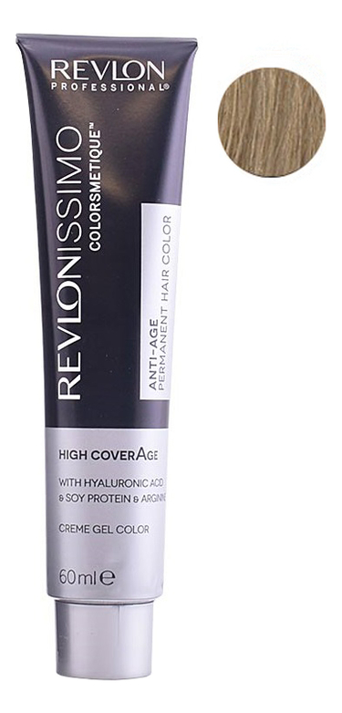 

Крем-краска для волос Revlonissimo Colorsmetique High CoverAge 60мл: 8 Светло-русый, Крем-краска для волос Revlonissimo Colorsmetique High CoverAge 60мл
