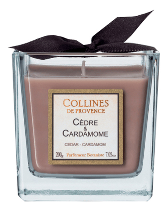 Ароматическая свеча Cedar-Cardamom: Свеча 200г ароматическая свеча кедр cedar свеча 380г