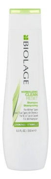 Шампунь для жирной кожи головы Biolage Normalizing Cleanreset Lemongrass Shampoo 250мл