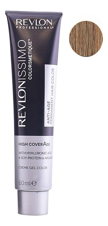 

Крем-краска для волос Revlonissimo Colorsmetique High CoverAge 60мл: 8-42 Медовый светлый блондин, Крем-краска для волос Revlonissimo Colorsmetique High CoverAge 60мл