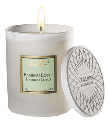

Ароматическая свеча Bamboo Lotus 180г