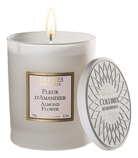 Collines de Provence Ароматическая свеча Almond Flower 180г (Цветок Миндаля)