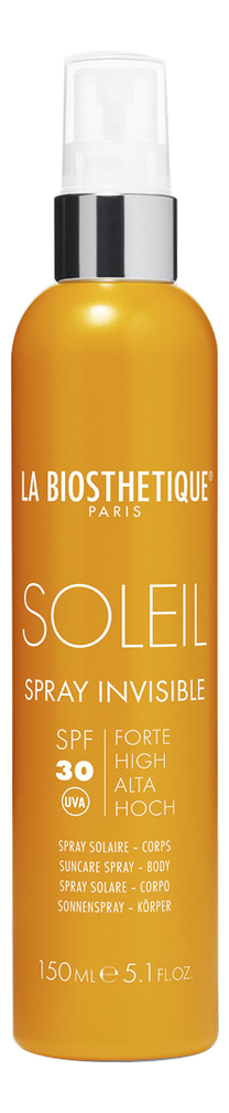 

Водостойкий солнцезащитный спрей для тела Soleil Spray Invisible SPF30 150мл