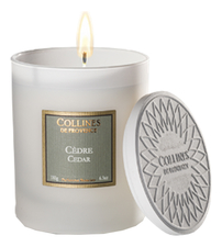 Collines de Provence Ароматическая свеча Cedar 180г