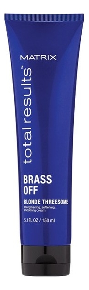 

Термозащитный крем для волос Total Results Brass Off Blonde Threesome 150мл