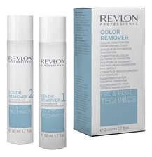 Revlon Professional Средство для коррекции уровня красителя Color Remover 2*50мл