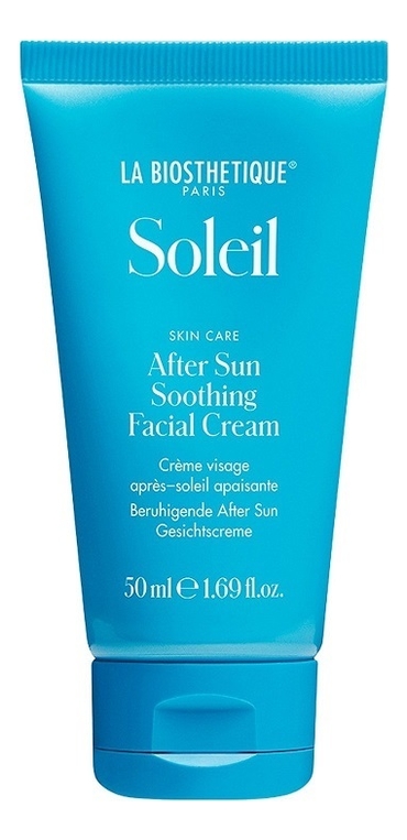 

Успокаивающий крем для поврежденной солнцем кожи лица Soleil Creme Apres-Soleil 50мл