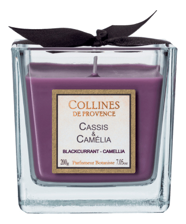 Ароматическая свеча Blackcurrant-Camellia: Свеча 200г ароматическая свеча camellia blossom свеча 411г