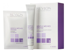 Revlon Professional Набор для мелирования волос Gentle Meches System (крем-проявитель 3*60мл + активатор 6*50г)