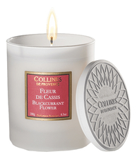 Collines de Provence Ароматическая свеча Blackcurrant Flower 180г