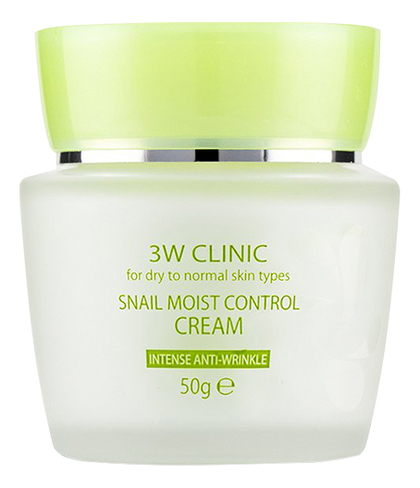 цена Крем для лица увлажняющий Snail Moist Control Cream 50г