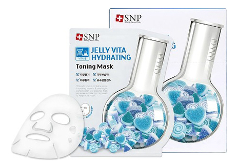 

Тканевая маска для лица Jelly Vita Hydrating Toning Mask Vita E 25мл