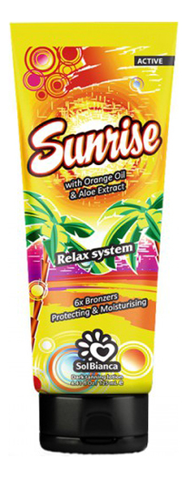

Крем для загара в солярии Sunrise Relax System: Крем 125мл, Крем для загара в солярии Sunrise Relax System