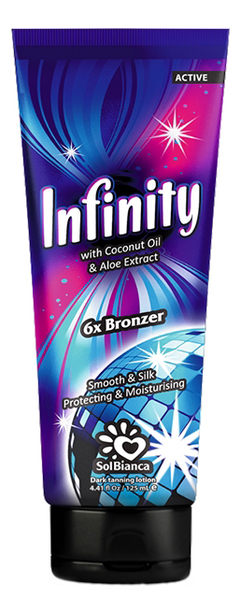 

Крем для загара в солярии Infinity 6x Bronzer: Крем 125мл, Крем для загара в солярии Infinity 6x Bronzer