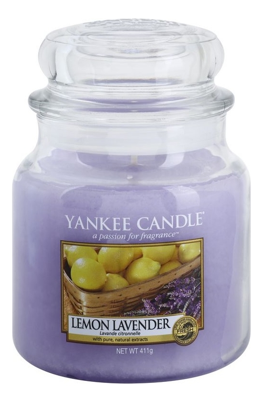 

Ароматическая свеча Lemon Lavender: Свеча 411г, Ароматическая свеча Lemon Lavender