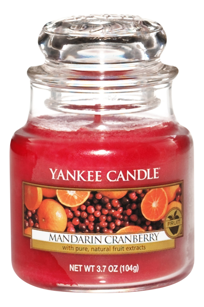 

Ароматическая свеча Mandarin Cranberry: Свеча 104г, Ароматическая свеча Mandarin Cranberry
