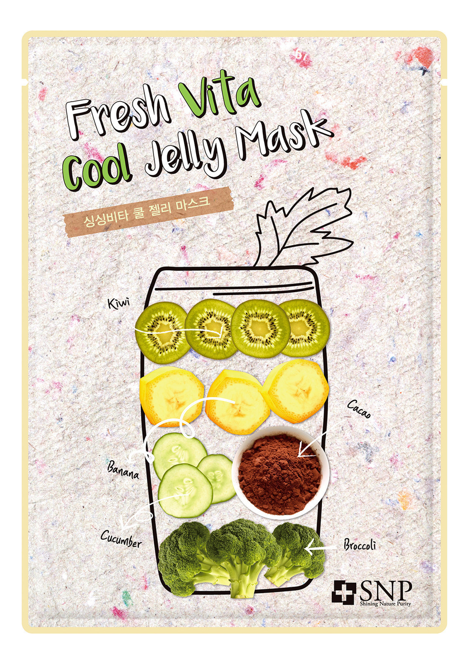 

Тканевая маска для лица Fresh Vita Cool Jelly Mask 25мл