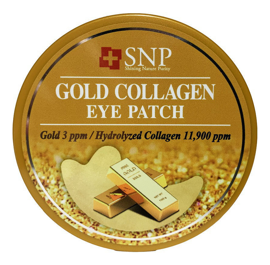 Купить Патчи для кожи вокруг глаз с коллагеном Gold Collagen Eye Patch 60*1, 4г, SNP