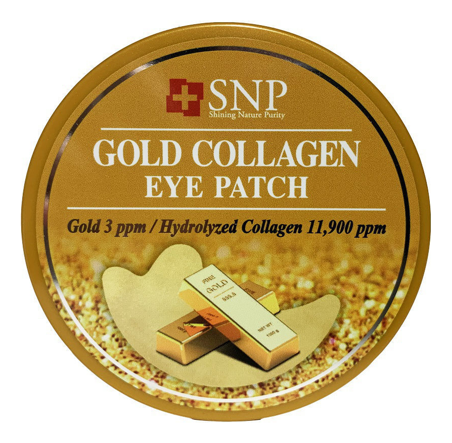 

Патчи для кожи вокруг глаз с коллагеном Gold Collagen Eye Patch 60*1,4г