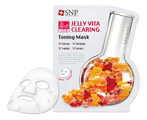Маска для лица Jelly Vita Clearing Toning Mask Vita В 25мл
