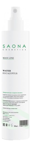 Вода минеральная с экстрактом эвкалипта после шугаринга Man Line Water Eucalyptus 350г от Randewoo