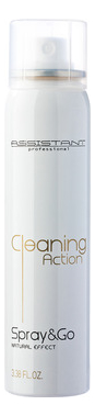 

Сухой шампунь для волос Cleaning Action Spray & Go 100мл